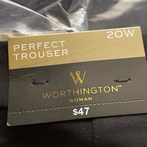 Womens Worthington Barely Flare Dress Pants